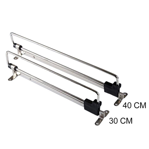 Heavy Duty Retractable Wardrobe Closet Pull Out Rod, Hanger Trousers Pull Out Hanger Rail Telescopic, Closet Rod for Wardrobe Houseware