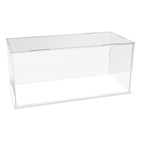 Nynelly Acrylic Display Case for 1/18 Diecast Model Cars for Lego Cars 75380 - Assemble Dustproof Thickened Clear Display Box Cabinet