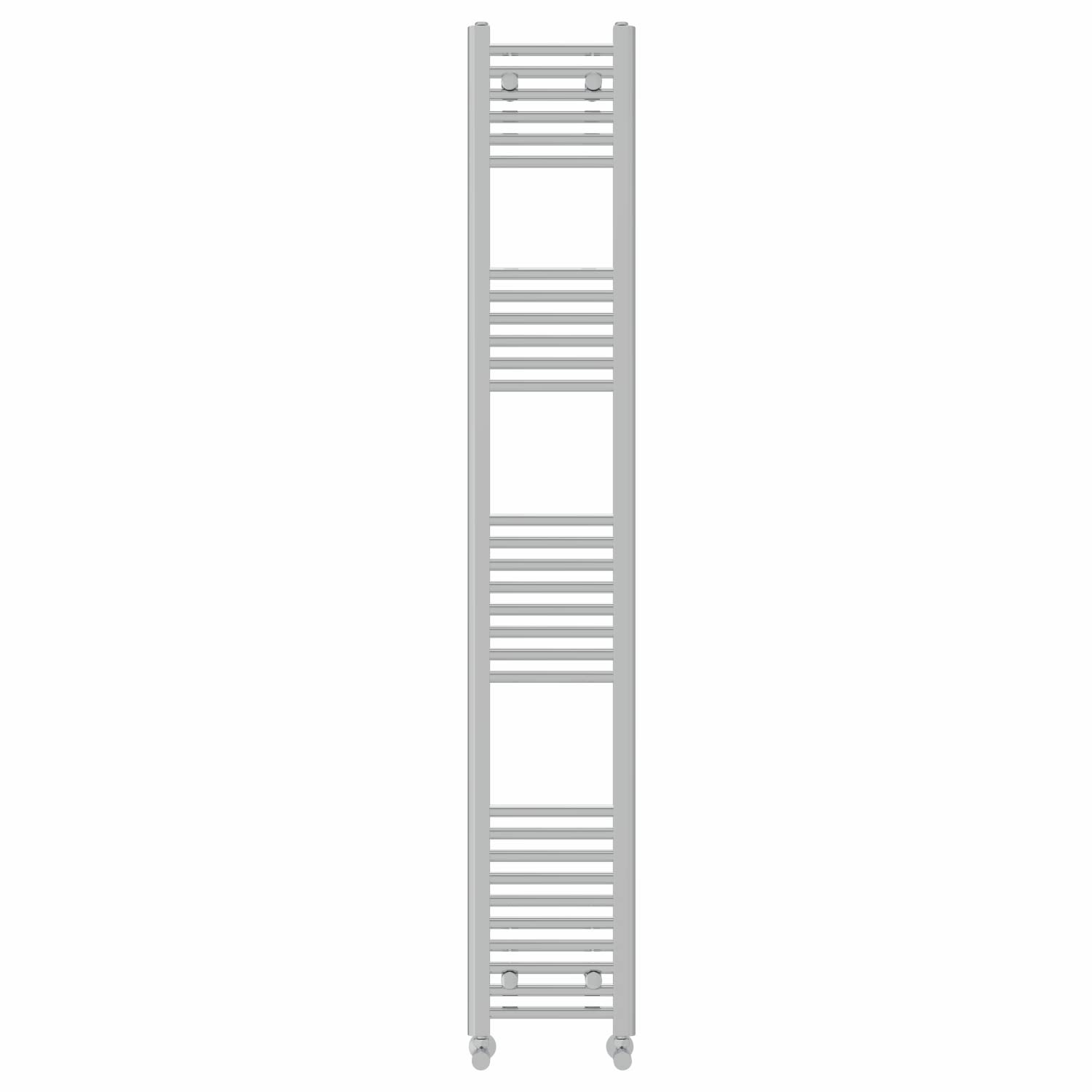 NRG Chrome Heated Towel Rail Straight Designer Radiator, 1800×300mm