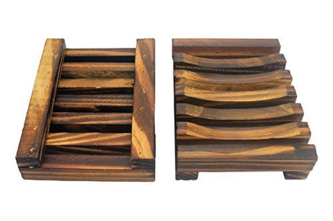 Hawaii Style Bathroom Accessories Handmade Natural Wood Soap Dish Wooden Soap