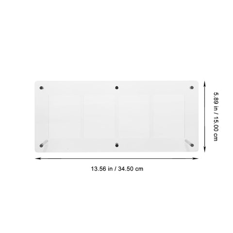 Ciieeo Trading Card Holders Clear Acrylic Display Stand 4 Slots Baseball Card Display Rack Game Frame Sports Holder Desktop Organizer