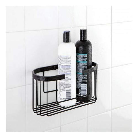 TATAY - Oval wall mounted shower basket. Rust proof aluminium.