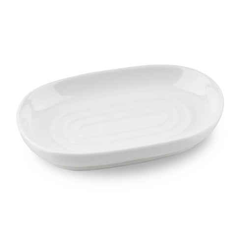 YoHyien Ceramic Soap Dish, Anti-Slip Marble Soap Dish for Bathroom, Soap Tray Dish, Soap Holder for Shower, Kitchen, and Sink
