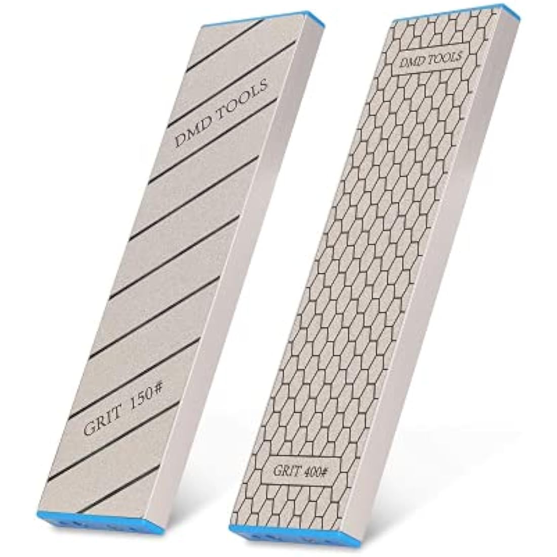 Double-Sided Diamond Sharpening Stone | Delux Diamond Whetstone | Professional Bench Stone | Knife Chisel Honing Stone| 10 Inch | (150/400#) | Durable Quality and Exquisite Design - 1pcs