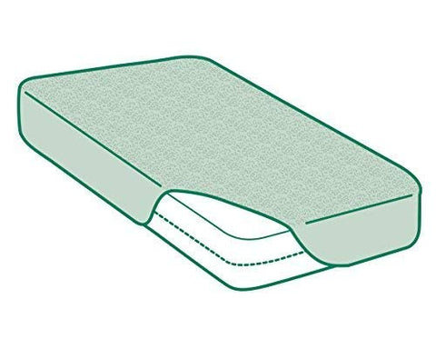 Savel - Mattress Cover (80x190/200 cm) Small Single Size | Aloe Vera | Waterproof Mattress Protector - White