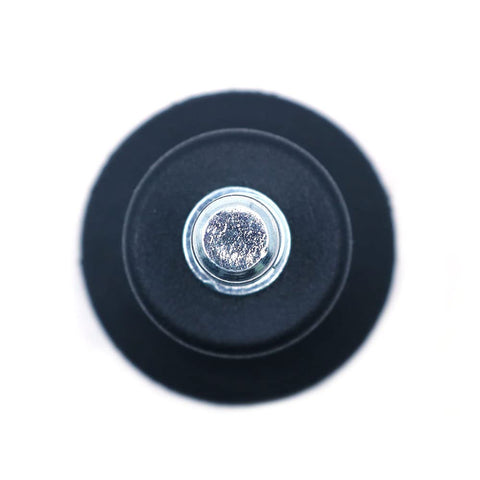 WANGCL Pack of 5 Glide Castors for Office Chair Wheel Replacement, 11mm x 22mm Stem, 50mm Diameter (Black)