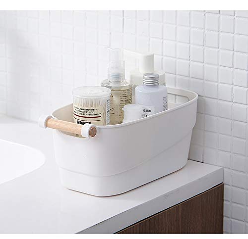 RyddeligHome Small Bathroom Storage Basket Organiser, 5L 27x14.5x12cm