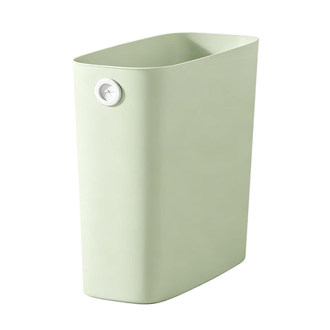 Chiziyixin 10L Open Top Bathroom Bin, Reusable Slim Bedroom Bin, Small Narrow Trash Can Plastic Garbage Container Wastebasket for Bathroom, Bedroom