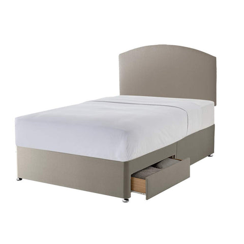 Silentnight Selene Upholstered Headboard, Sandstone Fabric, Single