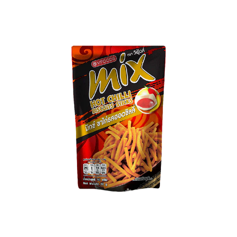MIX Hot Chilli Biscuits Sticks 50g