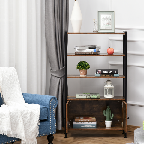 Multifunctional Bookshelf Storage Cabinet Bookcase  Shelves & Cupboard