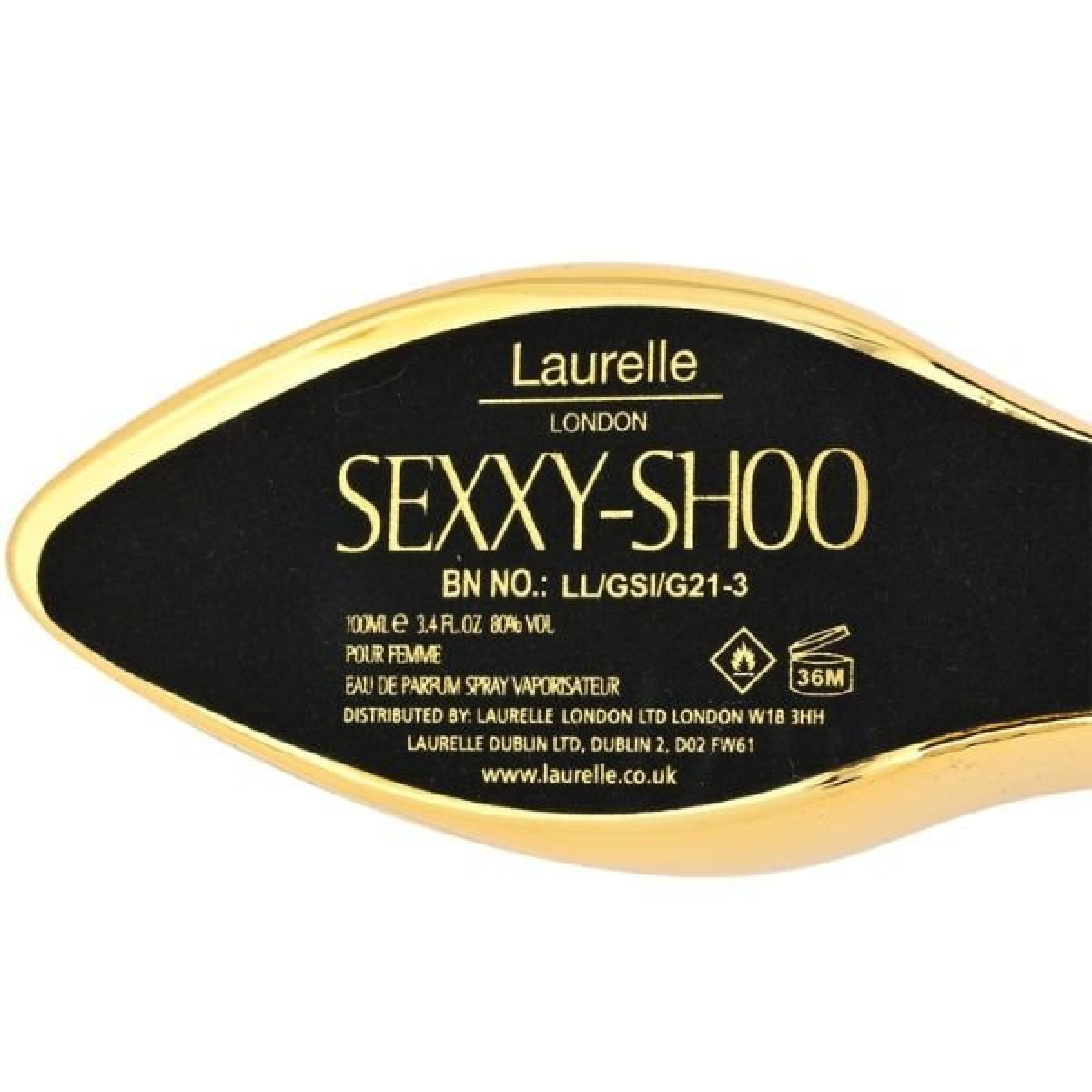 Laurelle London Sexxy Shoo Gold Eau De Parfum Spray 100ml
