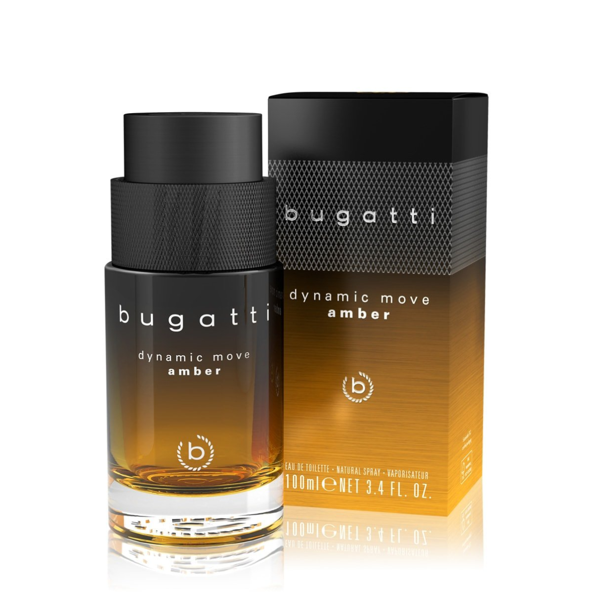 Bugatti Dynamic Move Amber Eau de Toilette Spray 100ml