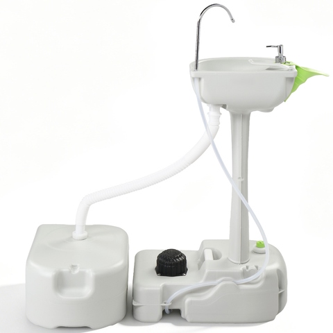 【Same Code：17634047】CHH-7701 562 Portable Removable Outdoor Hand Sink with 24L Recovery Tank