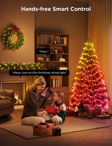 GOVEE XMAS STRING LIGHTS RGBICW IP65 20M