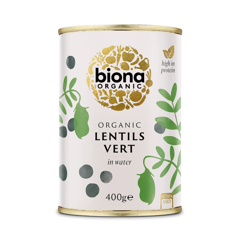 Organic Lentils Vert - 400g  - Biona