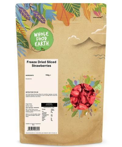 Freeze Dried Sliced Strawberries