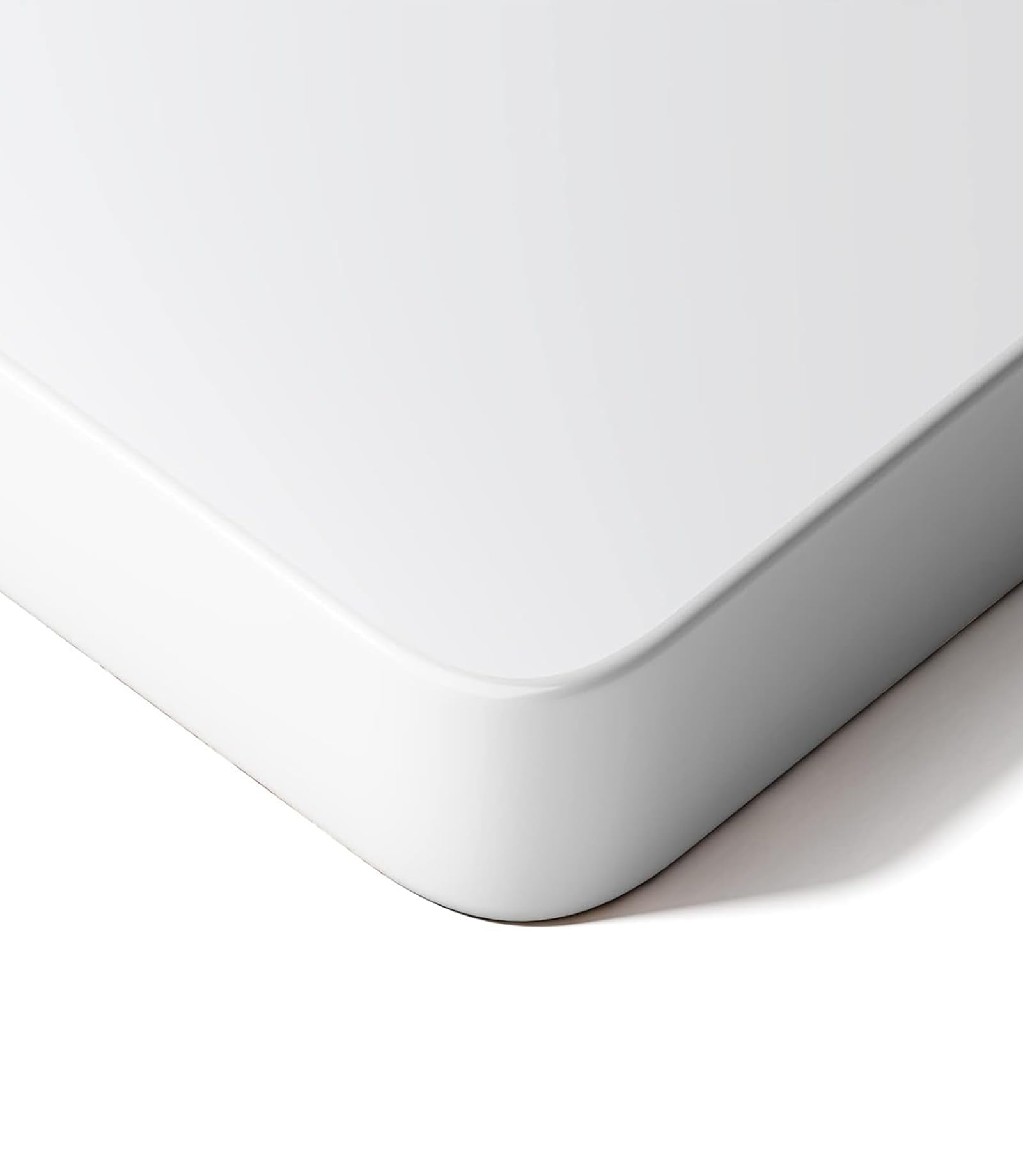 MAIDeSITe Table Top,Desktop for Height Adjustable Electric Standing Desk,White,100 * 60 * 2.5 cm