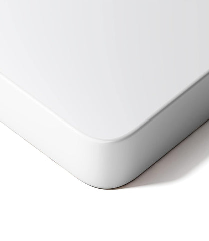 MAIDeSITe Table Top,Desktop for Height Adjustable Electric Standing Desk,White,100 * 60 * 2.5 cm