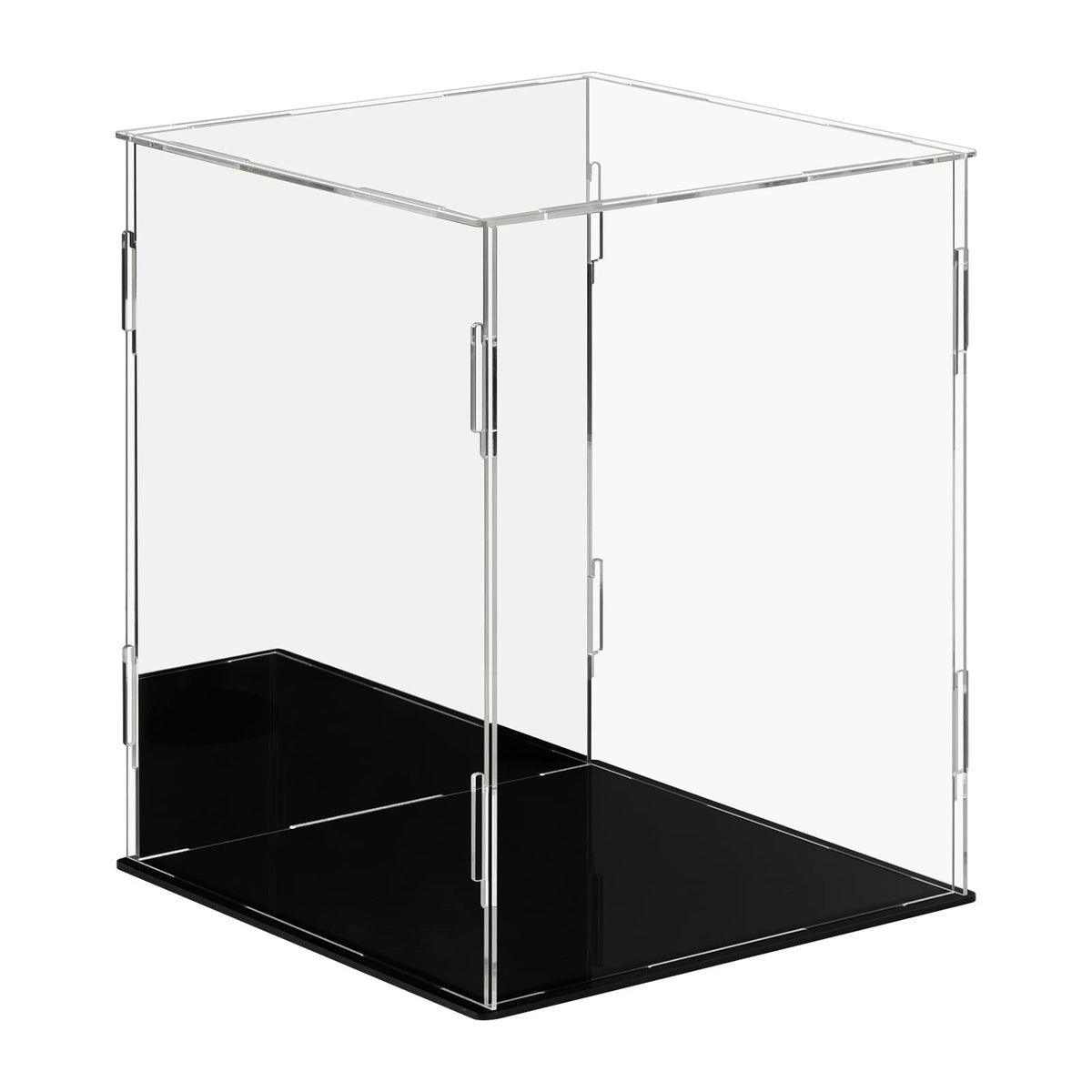 Dezzer Acrylic Display Case with Black Base for Collectibles