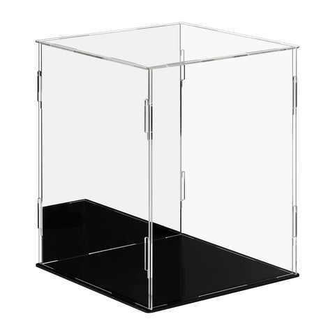 Dezzer Acrylic Display Case with Black Base for Collectibles