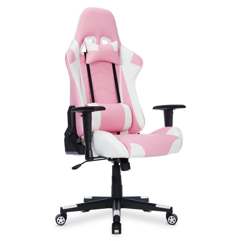 IntimaTe WM Heart Gaming Chair,Ergonomic Racing Chair,Adjustable High Back PC Gaming Chair with Arms and Back Support,Swivel Leather Desk Chair with