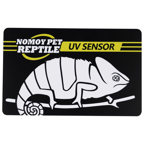 Namvo 4PCS UVB Tester Card for Reptiles - Reusable UV Sensor for Quick Detection of UVB Radiation from Reptile Bulb Light Lamps