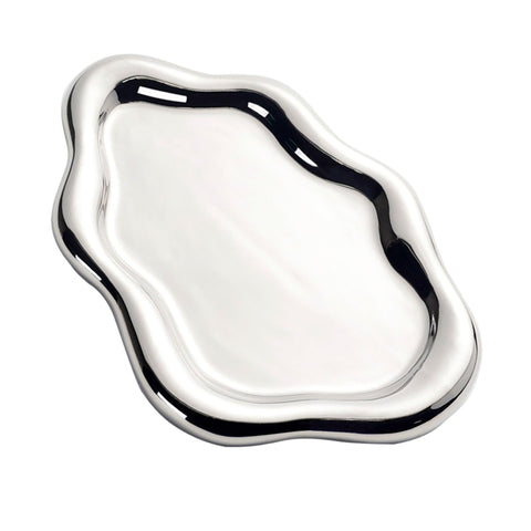ARJDXDP Ceramic Jewellery Dish Trinket Dish, Cloud Shape Tray Jewellery Dish Small Key Tray for Mother's Day/Christmas/Thanksgiving/Birthday Gift