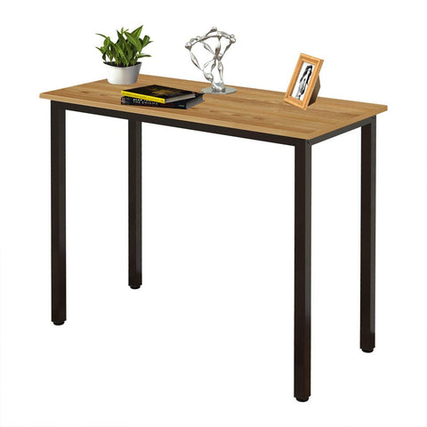 sogesfurniture Compact Computer Desk PC Laptop Table, Simple Home Study Table Writing Desk for Student, Multipurpose Workstation Office Meeting Table