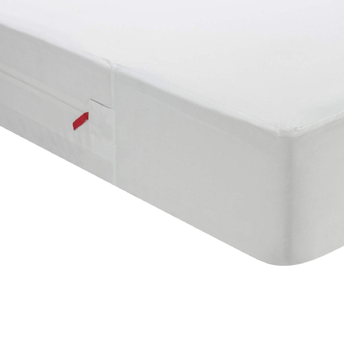 Pikolin Home - Sanitary Mattress Protector – Waterproof, Breathable, white Cama 150-150 x 190/200 cm white