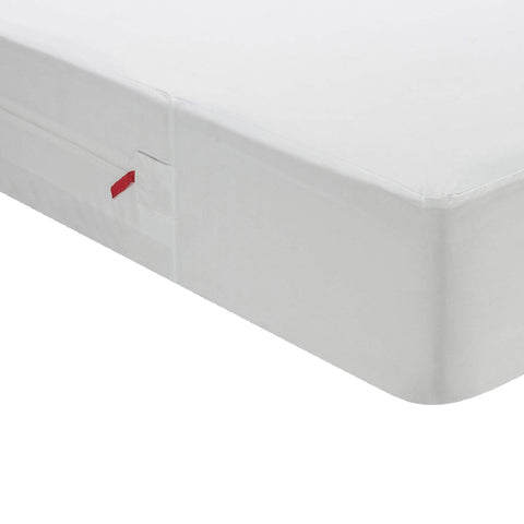 Pikolin Home - Sanitary Mattress Protector – Waterproof, Breathable, white Cama 150-150 x 190/200 cm white
