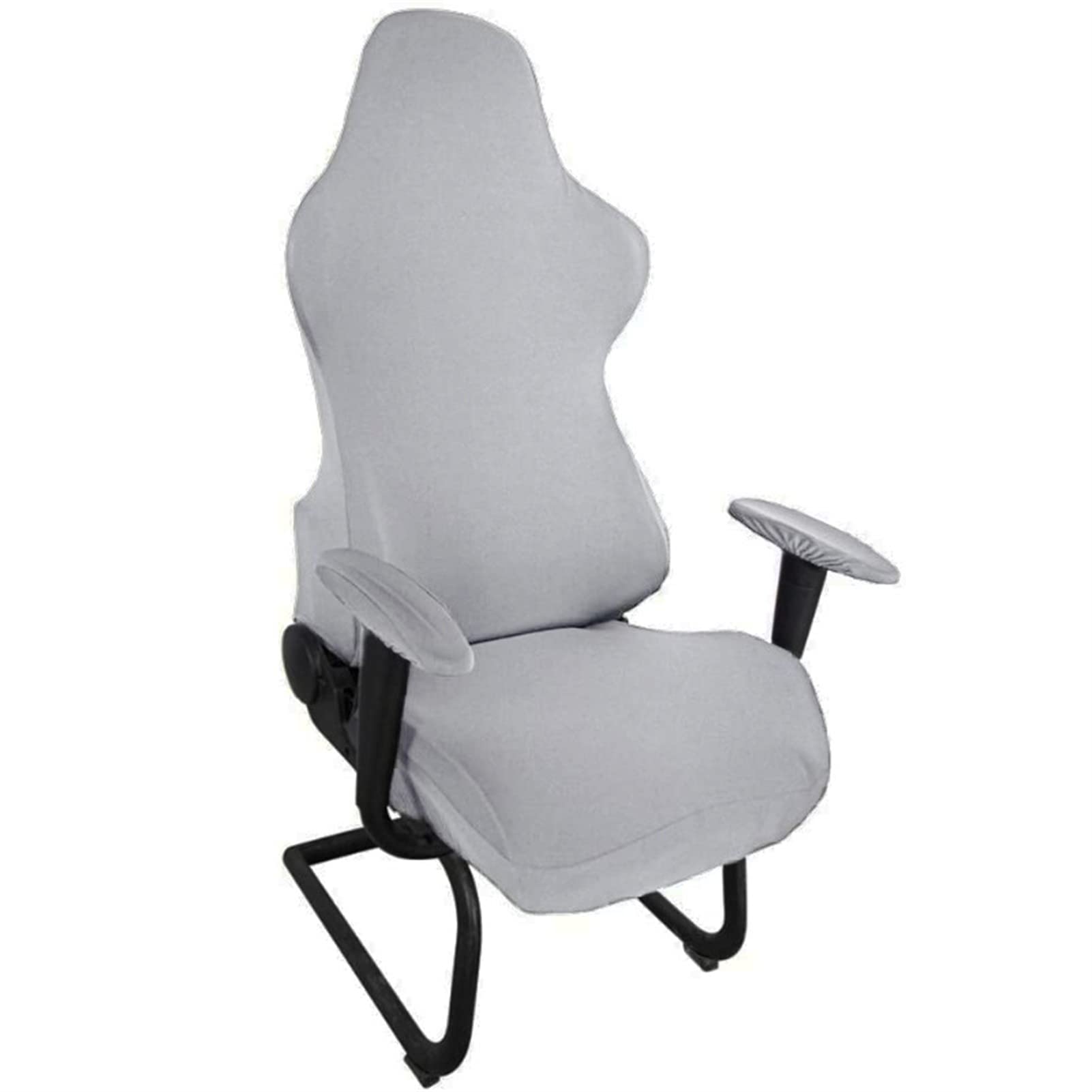 Zerci 4Pcs Gaming Chair Cover, Stretch Office Chair Cover,Computer Desk Chair Protector, Washable Universal Slipcover for Swivel & Ergonomic Chairs