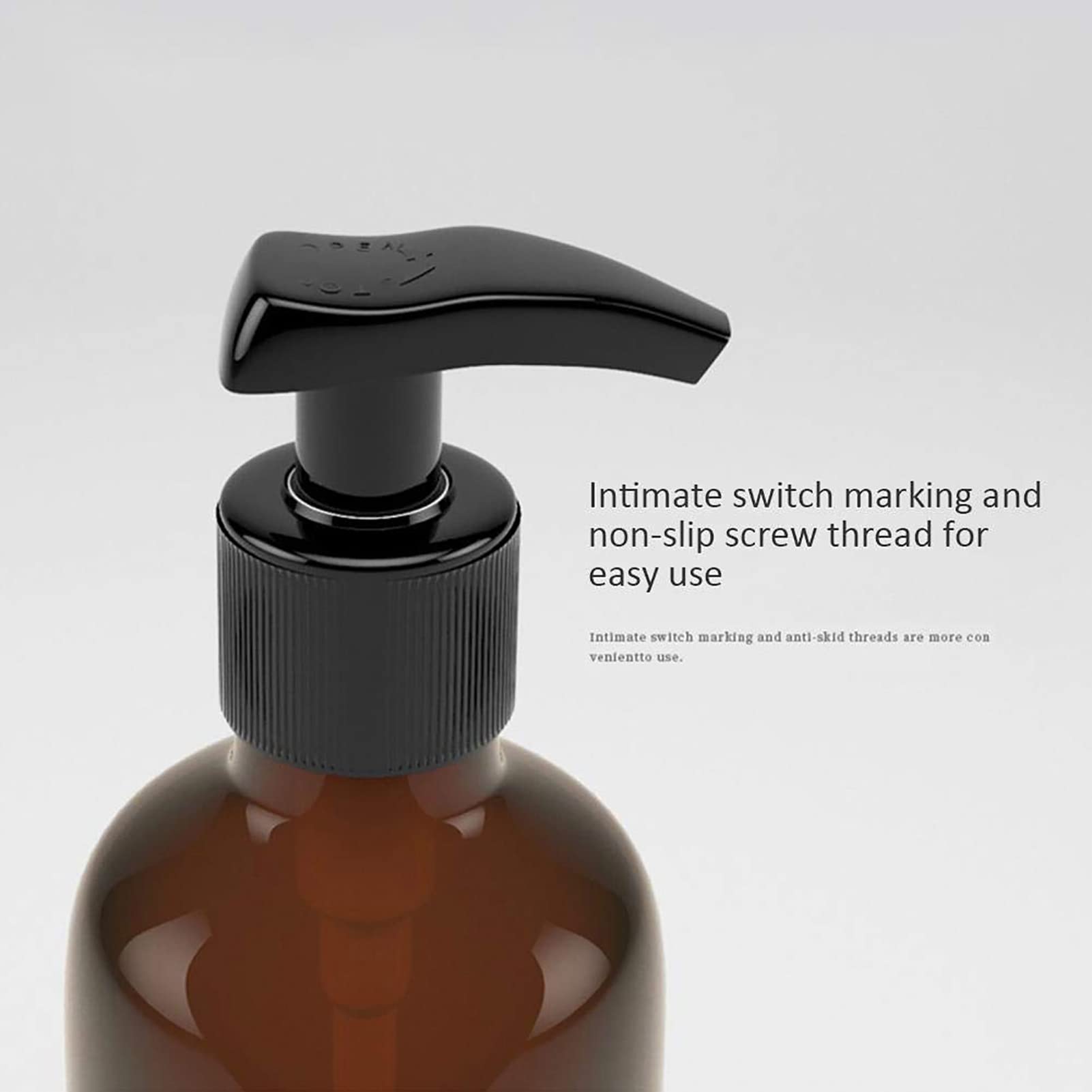 Empty Pump Bottle Dispenser | 500ml/16.9oz Pump Bottles Soap Dispenser | 4/2/1pcs Washing up Liquid Dispenser | Plastic Liquid Soap Dispenser