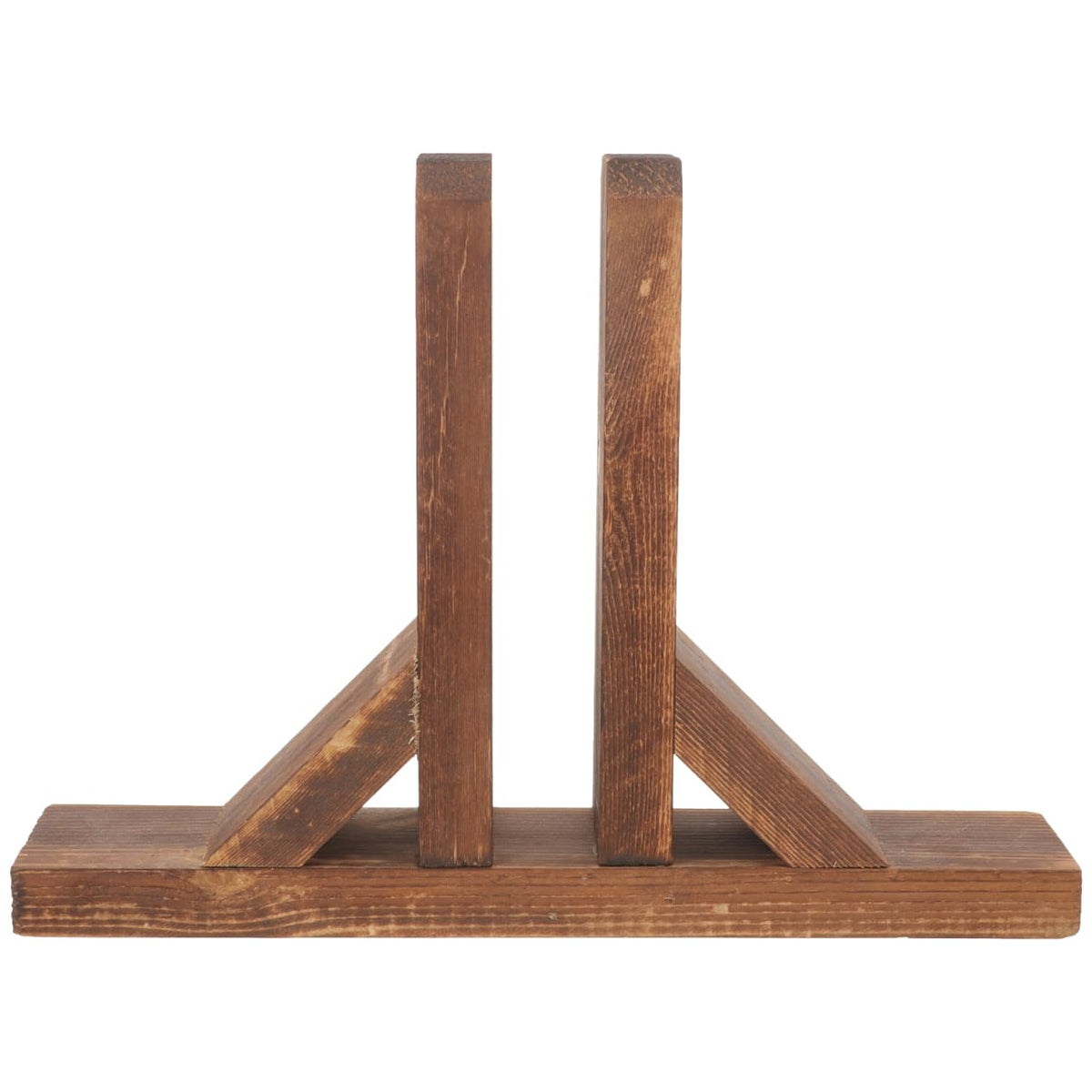 ABOOFAN Wooden Screen Base Room Divider Stand 13.58 inch Solid Freestanding Fence Panel Support Bracket Detachable Wooden Stand for Indoor and
