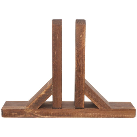 ABOOFAN Wooden Screen Base Room Divider Stand 13.58 inch Solid Freestanding Fence Panel Support Bracket Detachable Wooden Stand for Indoor and
