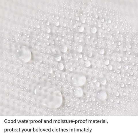 Garment Covers Dustproof Clothes Covers Moth Proof Coat Bag with Zip PEVA Translucent Dress Cover Waterproof Anti-mite Breathable Suit Protector 5pcs