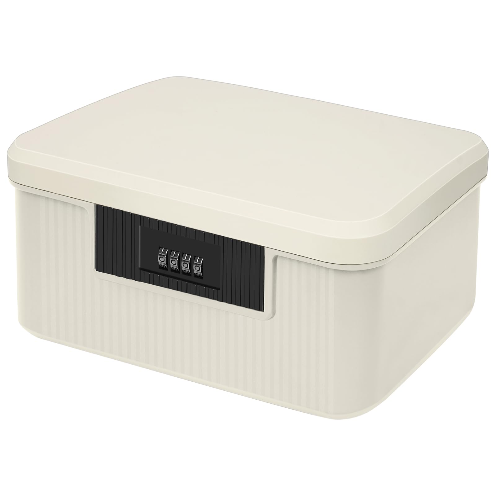 HOTOOLME Lockable Storage Container Bin,Medicine Organizer Box, S