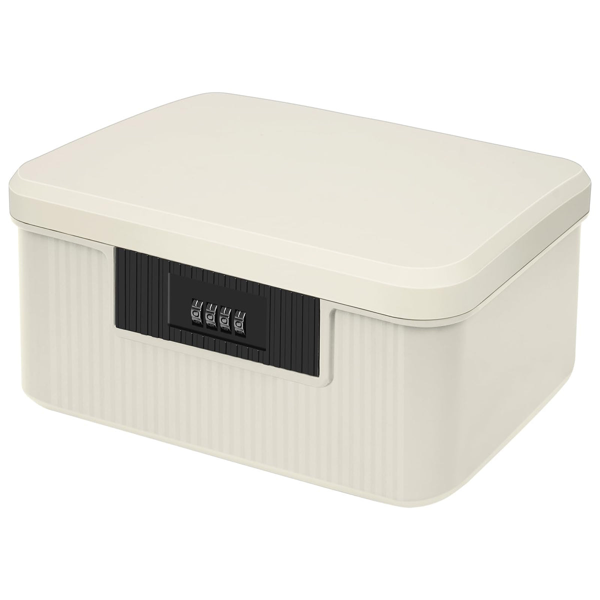 HOTOOLME Lockable Storage Container Bin,Medicine Organizer Box, S