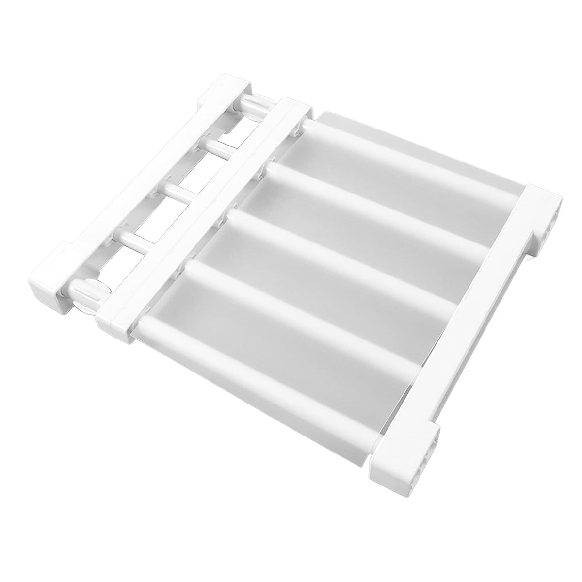 TUORE DIY Cabinet Divider Rack, Multi Functional Nail Free Expandable Adjustable Closet Tension Shelf High Hardness 44lb Load Bearing for Kitchen for