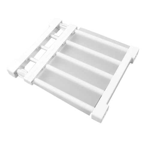 TUORE DIY Cabinet Divider Rack, Multi Functional Nail Free Expandable Adjustable Closet Tension Shelf High Hardness 44lb Load Bearing for Kitchen for