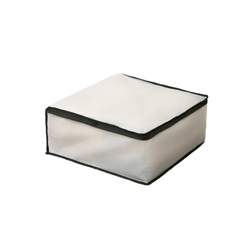 Spotact Under Bed Storage Containers, 40 * 30 * 20 cm, 2 Pcs, Black Zipper