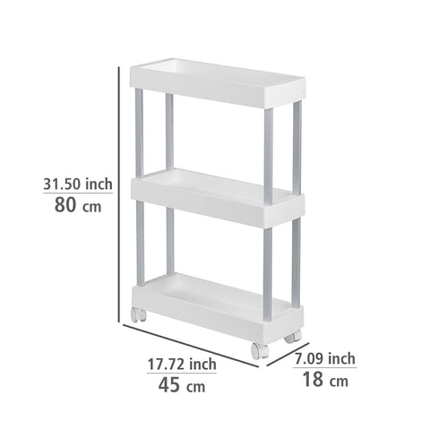 WENKO Mino Household and Bathroom Trolley