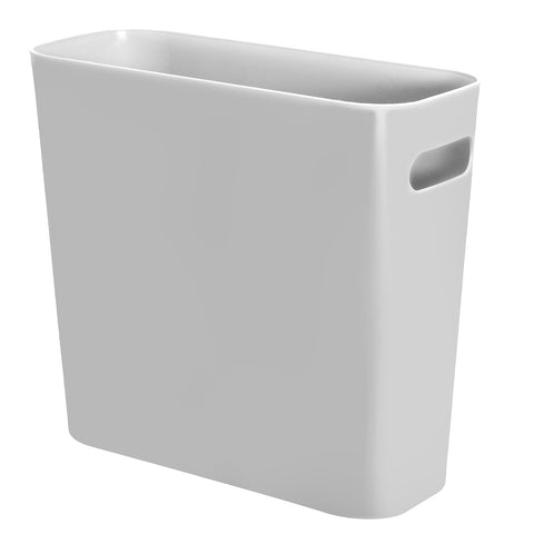 Youngever 5.5L Slim Trash Can, Re-usable 5.5L Plastic Garbage Container Bin, Small Trash Bin with Handles for Home Office, Living Room, Study Room
