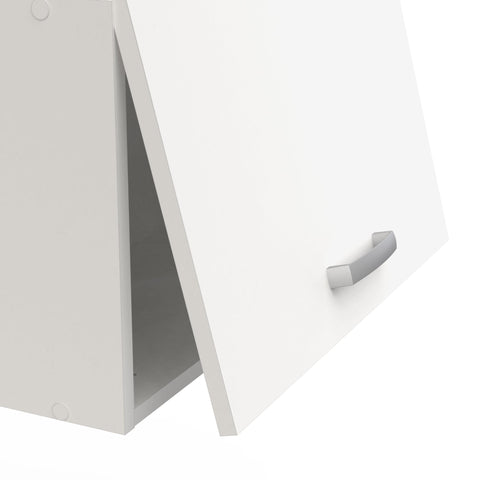 Demeyere Cappa, Holzwerkstoff Melamina, Bianco, 60 x 28 x 35 cm