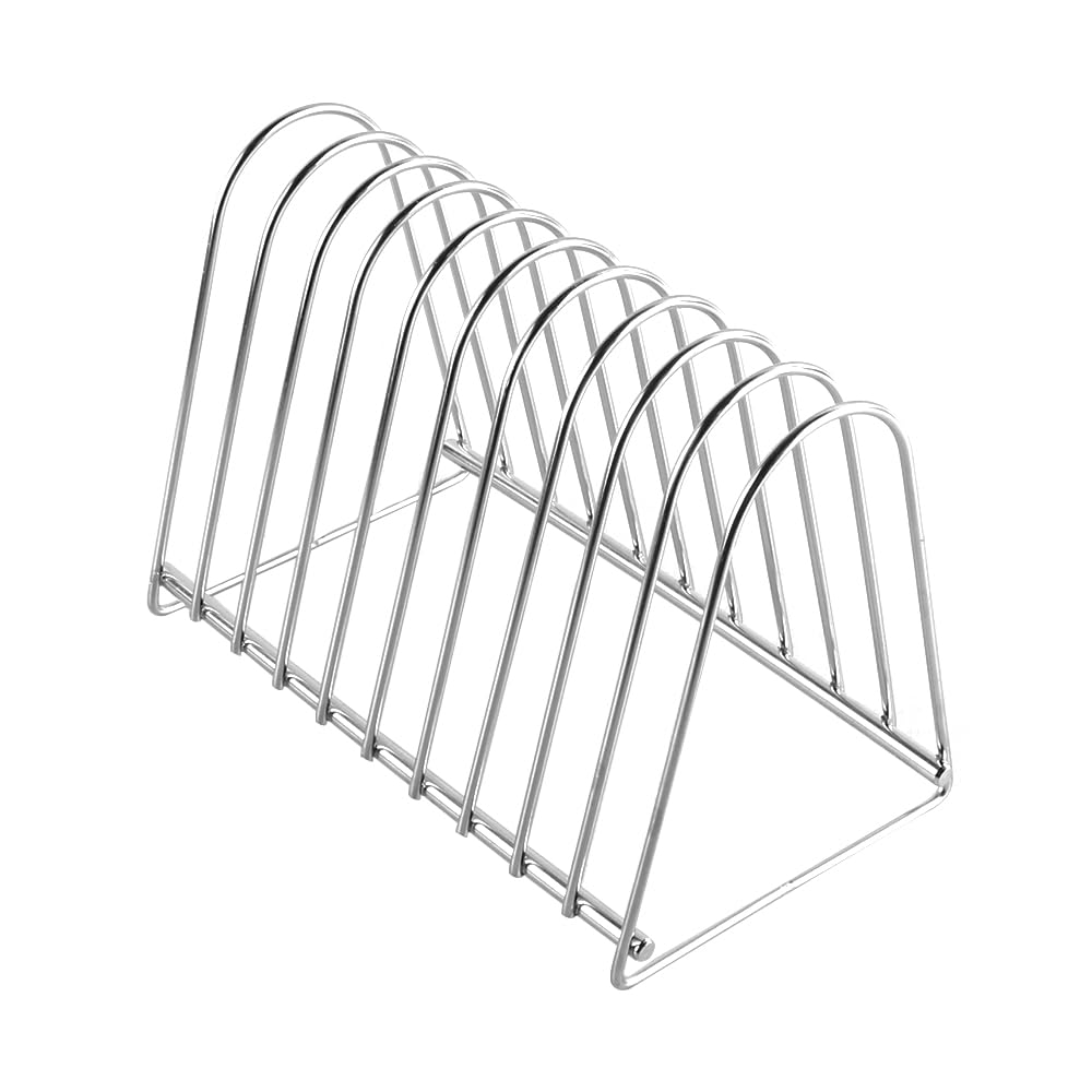VOANZO Stainless Steel Record Album Rack Vinyl Record Storage Display Rack LP Record Placement Rack Suitable For Home