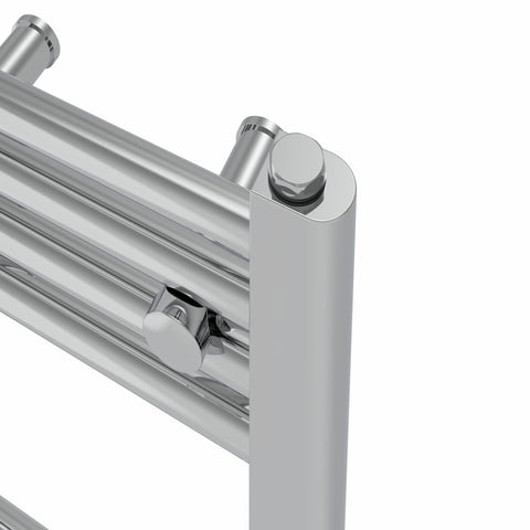 NRG Chrome Heated Towel Rail Straight Designer Radiator, 1600×600mm