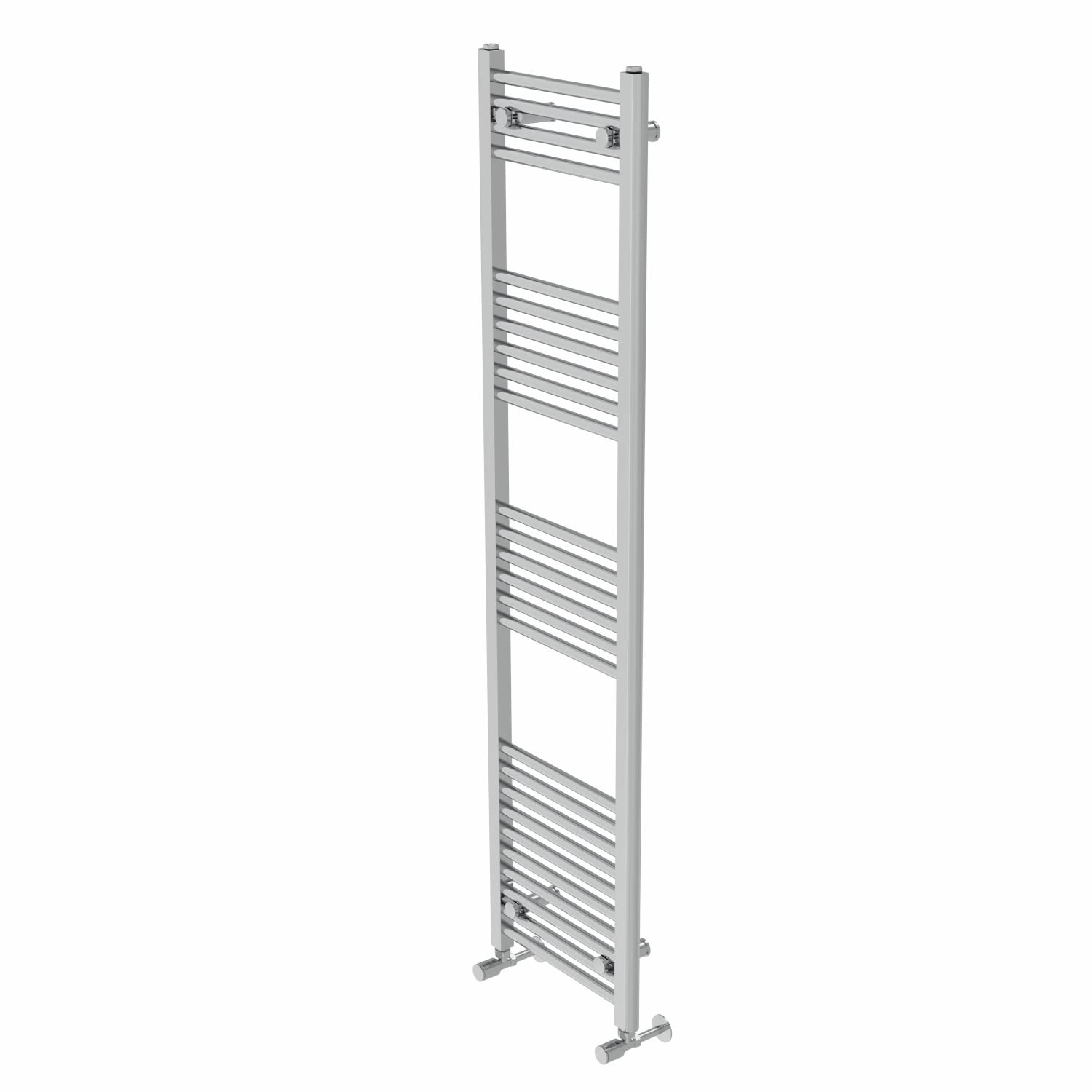 Warmehaus Straight Heated Towel Rail Radiator Ladder Chrome 1600x400mm