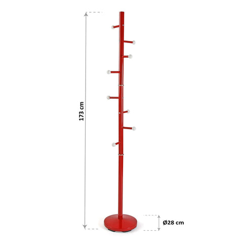 Versa 187904 - Coat Stand red