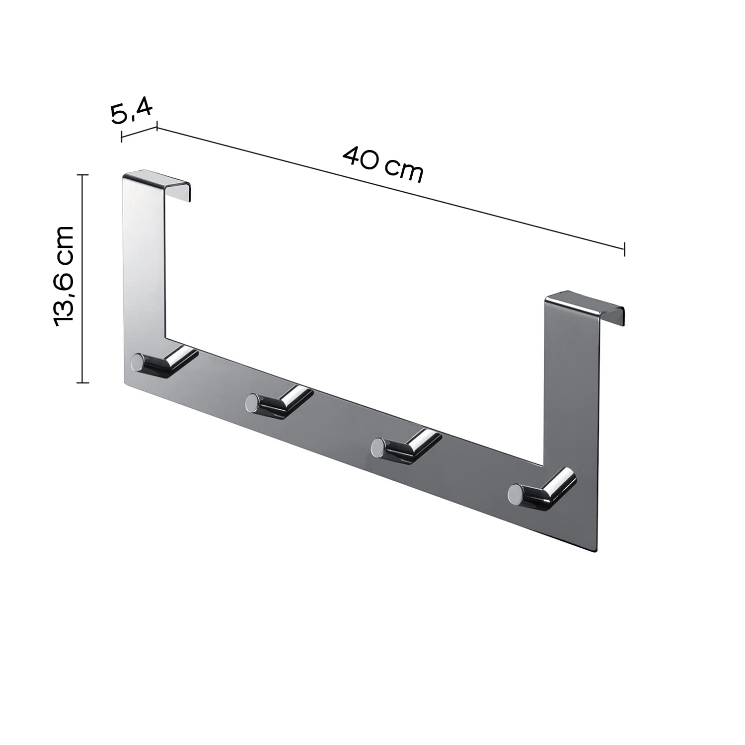 Gedy by Nameeks Hook 2124 Contemporary Italian Bathroom Accessories Set