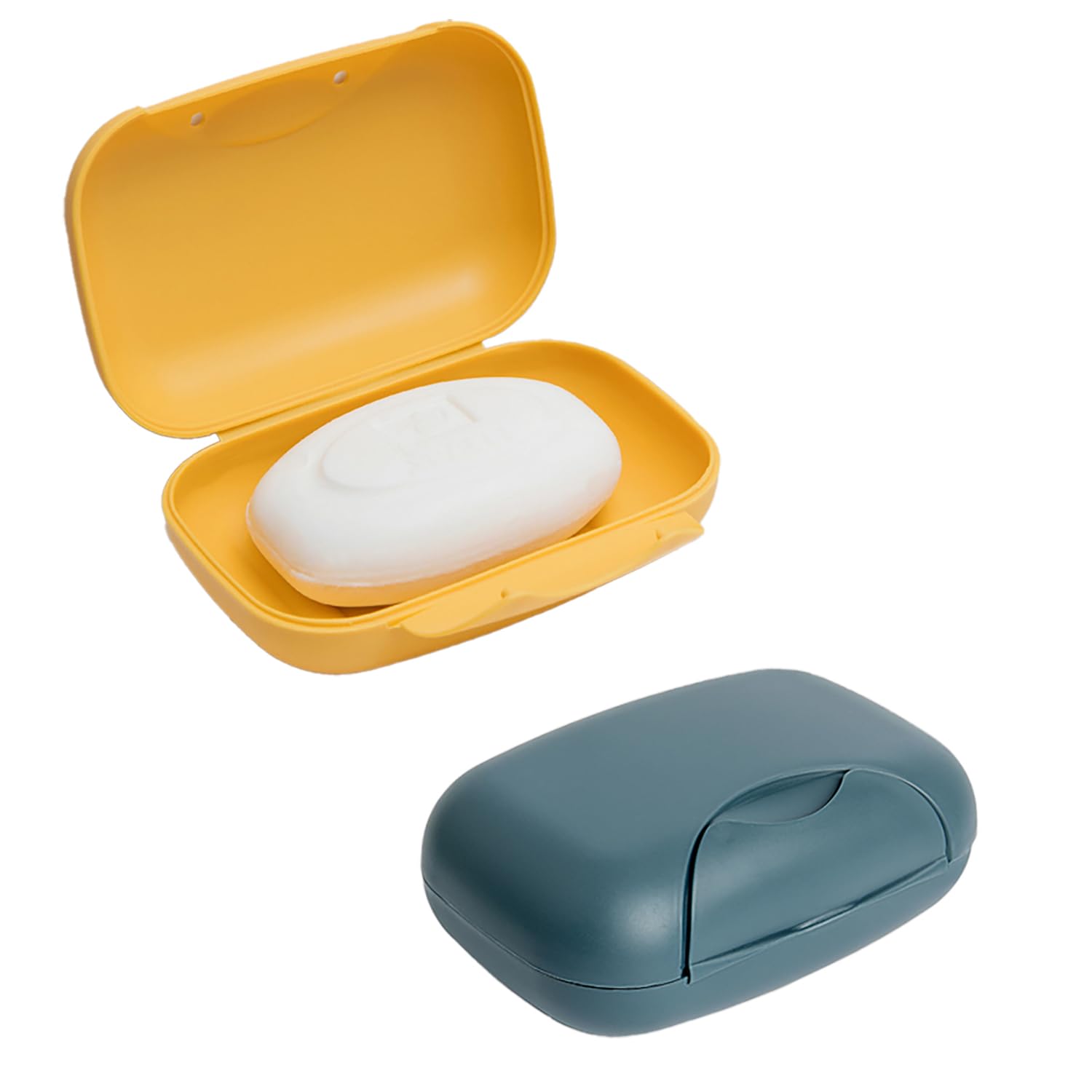 Soap Dish With Lid, Soap Holder, Travel Soap Case, Closable Soap Holder To Keep Soap Clean,Waterproof Leakproof Portable Soap Box For Soap Bar